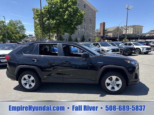 Midnight Black Metallic 2020 Toyota RAV4 Hybrid LE