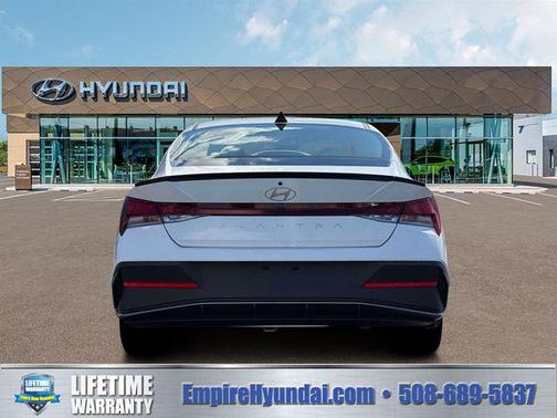 Serenity White 2026 Hyundai ELANTRA Sport