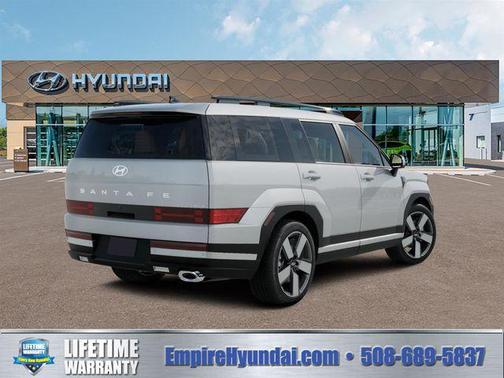 Serenity White 2026 Hyundai SANTA FE Limited