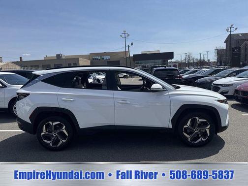 White Pearl 2024 Hyundai TUCSON Limited