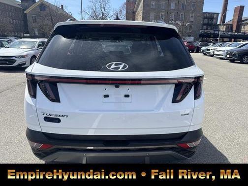 White Pearl 2024 Hyundai TUCSON Limited