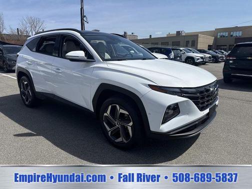 White Pearl 2024 Hyundai TUCSON Limited