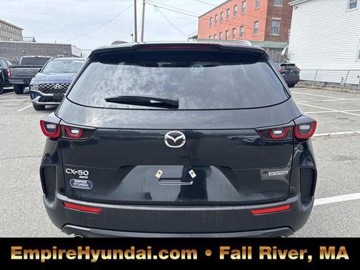 Jet Black Mica 2025 Mazda CX-50 2.5 S Preferred Package