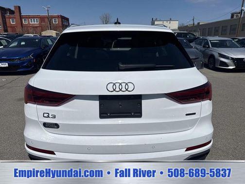 Arkona White 2025 Audi Q3 Premium 45 TFSI S line quattro Tiptronic