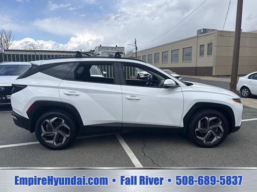 Serenity White Pearl 2023 Hyundai TUCSON Limited