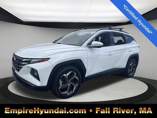 Serenity White Pearl 2023 Hyundai TUCSON Limited