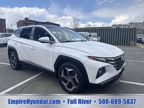 Serenity White Pearl 2023 Hyundai TUCSON Limited