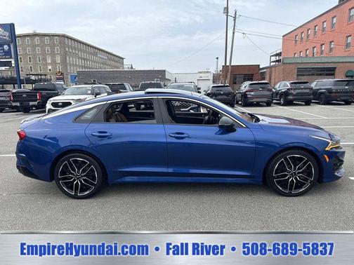Sapphire Blue 2023 Kia K5 GT