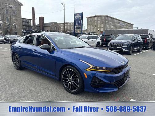 Sapphire Blue 2023 Kia K5 GT
