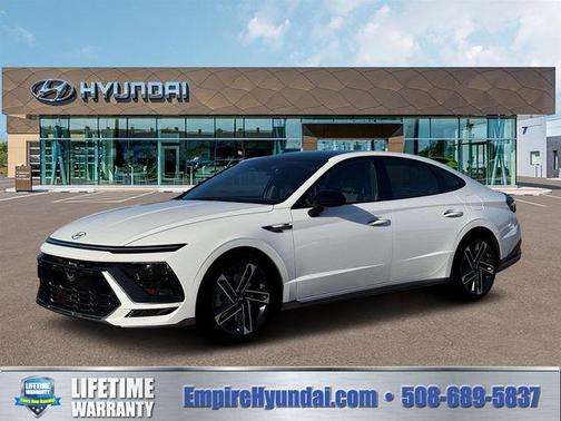 Serenity White 2026 Hyundai SONATA N Line