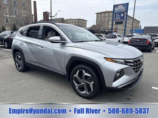 Shimmering Silver 2023 Hyundai TUCSON Limited