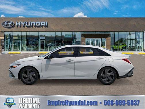 Serenity White Pearl 2026 Hyundai ELANTRA Sport