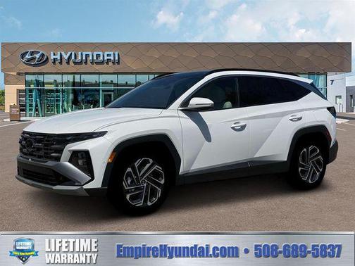 Serenity White Pearl 2026 Hyundai TUCSON Limited