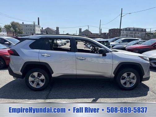 Silver Sky Metallic 2023 Toyota RAV4 Hybrid LE