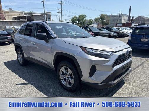 Silver Sky Metallic 2023 Toyota RAV4 Hybrid LE