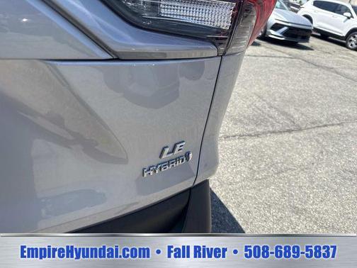 Silver Sky Metallic 2023 Toyota RAV4 Hybrid LE