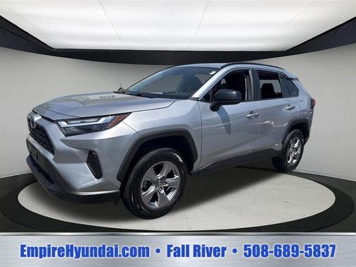 Silver Sky Metallic 2023 Toyota RAV4 Hybrid LE