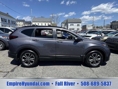 Gray 2020 Honda CR-V AWD EX