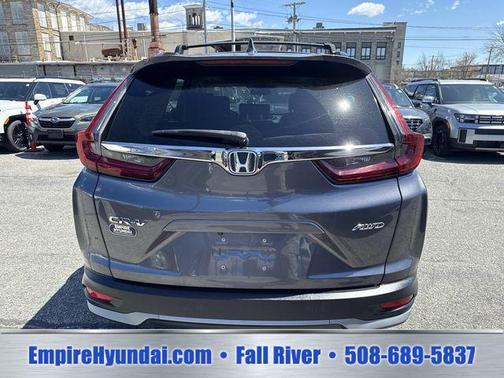 Gray 2020 Honda CR-V AWD EX