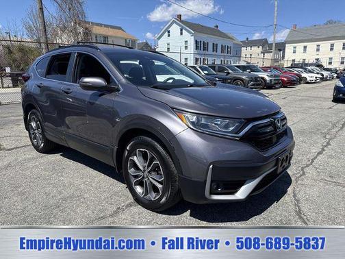 Gray 2020 Honda CR-V AWD EX