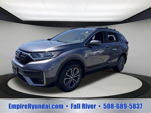 Gray 2020 Honda CR-V AWD EX