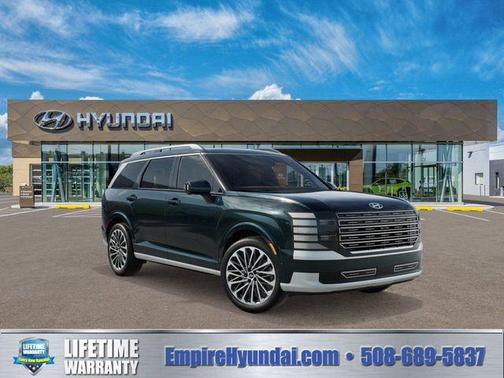 Robust Emerald Pearl 2026 Hyundai Palisade Hybrid Calligraphy