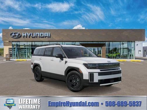 Serenity White 2026 Hyundai SANTA FE XRT