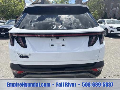 White Pearl 2024 Hyundai TUCSON Limited