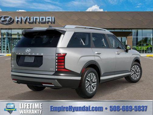 Typhoon Silver Metallic 2026 Hyundai Palisade Hybrid SEL Premium 7P