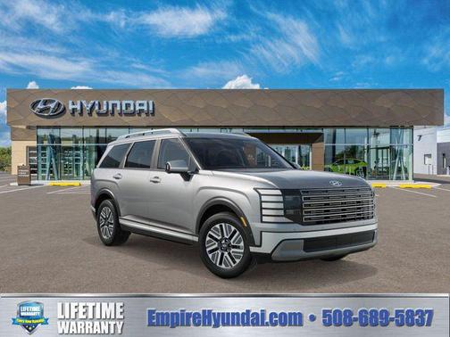Typhoon Silver Metallic 2026 Hyundai Palisade Hybrid SEL Premium 7P