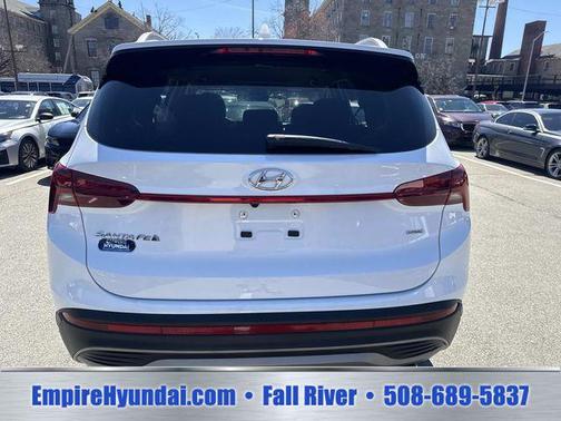 Serenity White Pearl 2023 Hyundai SANTA FE SEL 2.4