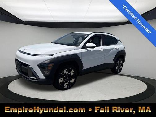 Atlas White 2024 Hyundai KONA SEL