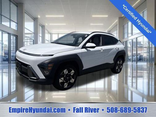 Atlas White 2024 Hyundai KONA SEL