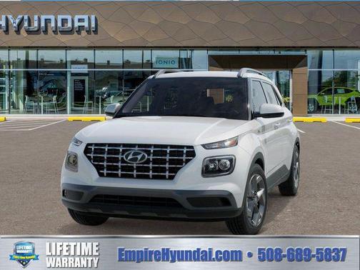 Lunar White 2026 Hyundai VENUE SEL