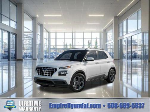 Lunar White 2026 Hyundai VENUE SEL