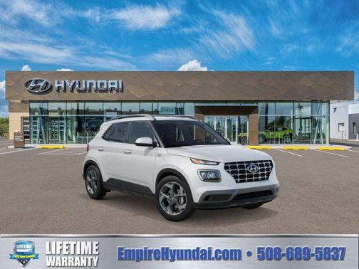 Lunar White 2026 Hyundai VENUE SEL