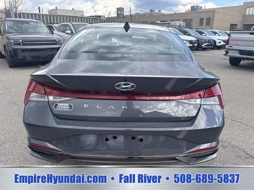 Ecotronic Gray 2023 Hyundai ELANTRA Limited
