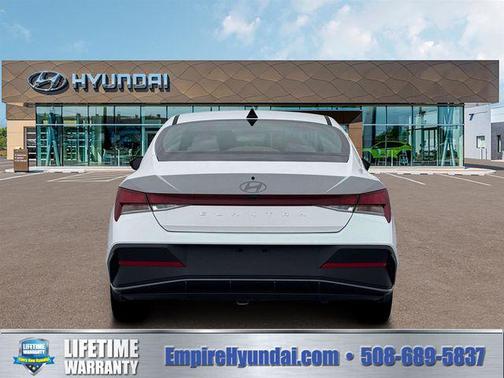 Serenity White 2026 Hyundai ELANTRA SE