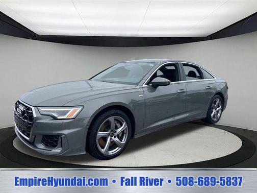 Gray 2024 Audi A6 55 Premium Plus