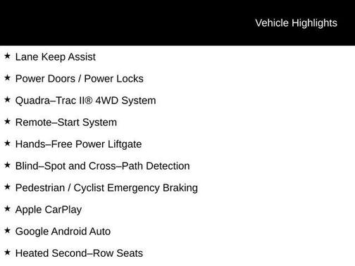 2022 Jeep Grand Cherokee Overland