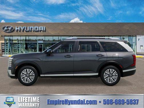Ecotronic Gray Pearl 2026 Hyundai Palisade Hybrid SEL Premium 8P