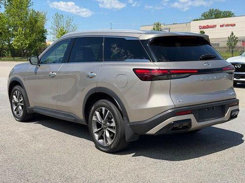 Warm Titanium 2024 INFINITI QX60 Luxe