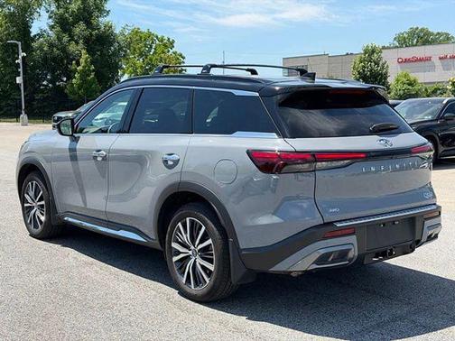 Harbor Gray/Obsidian Black 2025 INFINITI QX60 AUTOGRAPH
