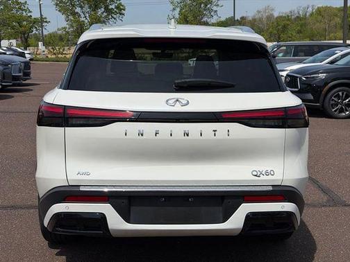 Majestic White 2023 INFINITI QX60 Luxe