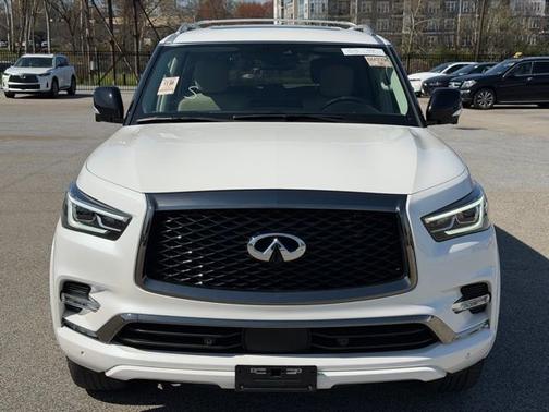 Aspen White 2024 INFINITI QX80 PREMIUM SELECT