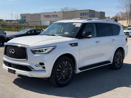 Aspen White 2024 INFINITI QX80 PREMIUM SELECT