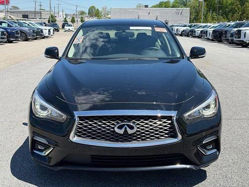 Black Obsidian 2023 INFINITI Q50 3.0t LUXE