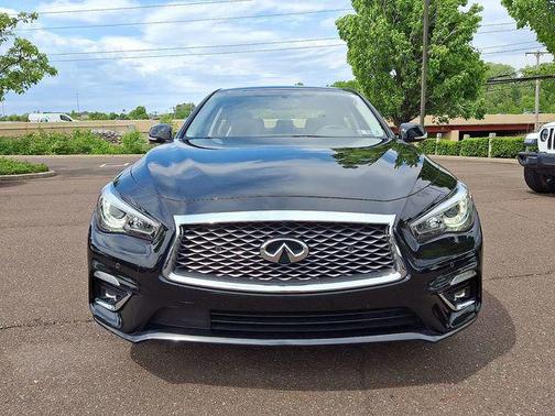Black Obsidian 2023 INFINITI Q50 3.0t LUXE