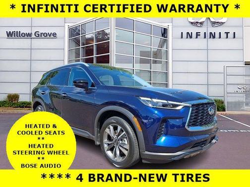 Grand Blue 2025 INFINITI QX60 Luxe