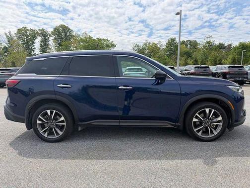 Grand Blue 2025 INFINITI QX60 Luxe